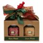 Confezione Cartone 2 Vasetti - Natale