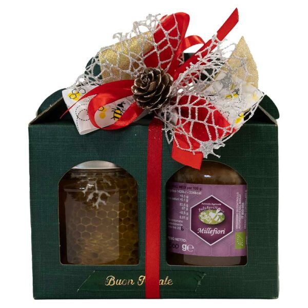 Confezione Cartone 2 Vasetti - Natale - immagine 2