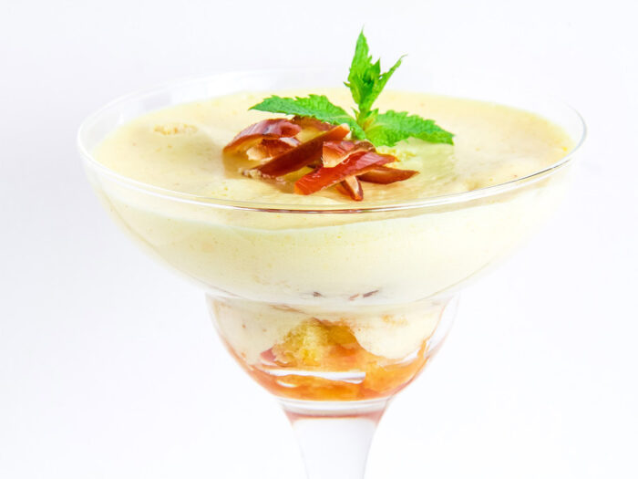 Sorbetto mandorlato